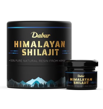 Dabur Himalayan Shilajit Resin - 15g | 100% Pure Shilajit | Boosts Stamina And Energy | Builds Immunity